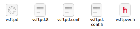 vsftp files